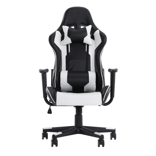 GIVENUSMYF gaming chair, computer chair with lumbar support, height adjustable gaming chair with headrest and 360 swivel office chair, suitable for office or gaming