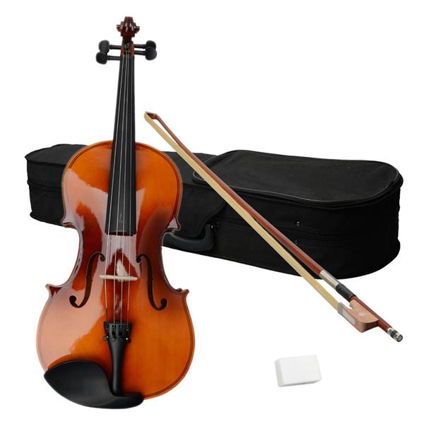 16&quot; Acoustic Viola   Case   Bow   Rosin Brown