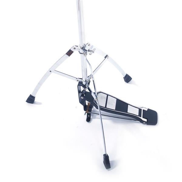 Do Not Sell on AmazonGlarry Professional Pedal Control Style Hi-Hat Stand with Pedal Silver &amp; Black