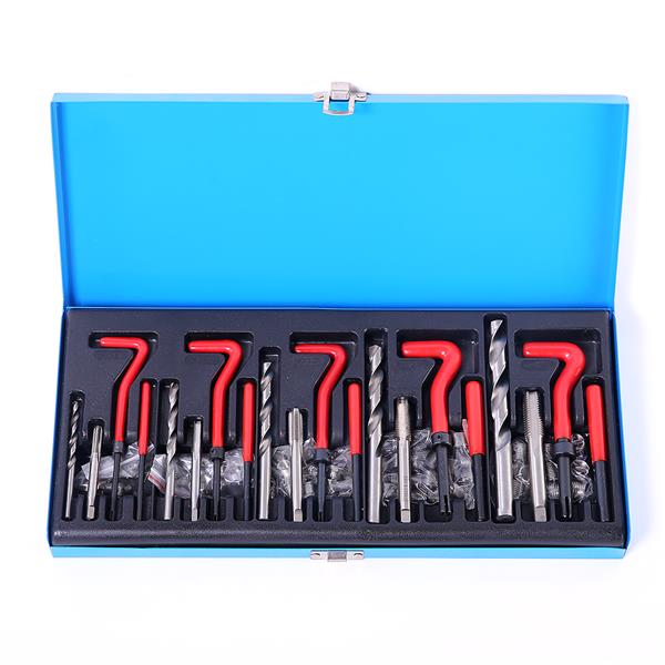 131 Piece Helicoil Type Thread Rethread Repair Kit Metric M5 M6 M8 M10 M12