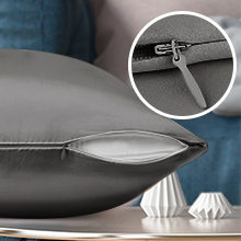 silk piloowcase standard set of 2 mulberry real blissy 2 pack hair and skin lacette soft grey
