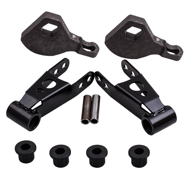 Lift Kit Rear Shackles Torsion Keys 3'' 2'' For Dodge Durango 4WD 1998-2003