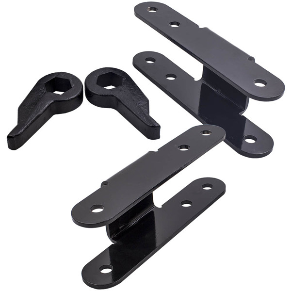 Lift Kit 1-3'' Torsion Keys Rear Shackles for GMC S15  for Chevy S10 Blazer 1982-2004  4wd