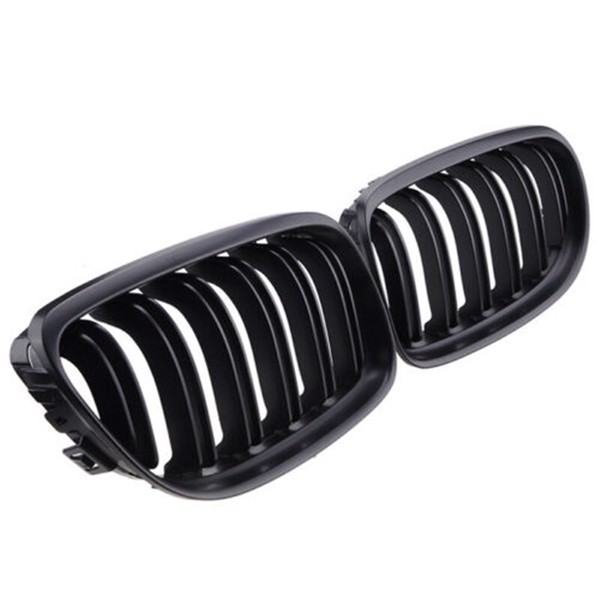 LEAVAN For BMW 09-12 3 Series E90 Front Kidney Grille Gloss Black