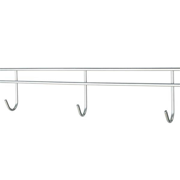 Four-tier Powder Coating Baker's Rack Microwave Oven Rack with MDF Board &amp; 6pcs Wave Rod Silver