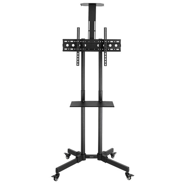 TSY 1600 32-70&quot; TV Mobile Cart Weight Bearing 60kg Maximum VESA 400*600 Up and Down Adjustable 15 with Pulley Tray Camera Bracket