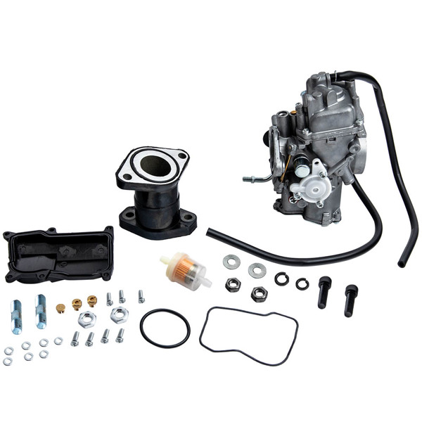 Carburetor &amp; Intake Manifold Boot Kit For Yamaha Warrior 350 1987-2004 &amp; Big Bear 350 1996-1998 &amp; Moto 4 1987-1995