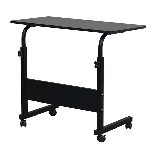 Removable P2 15MM Chipboard &amp; Steel Side Table Black