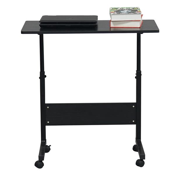 Removable P2 15MM Chipboard &amp; Steel Side Table Black