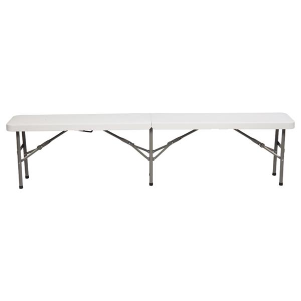 6FT Outdoor Courtyard Foldable Bench