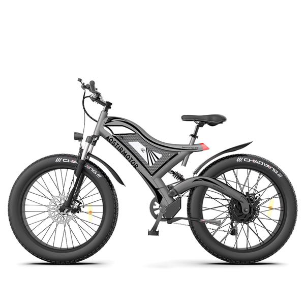 Hot Fat Tire Adults Electric Bicycle 26 In. Electric Mountain Bike All Terrain e-bike Ebike 48V 15AH S18