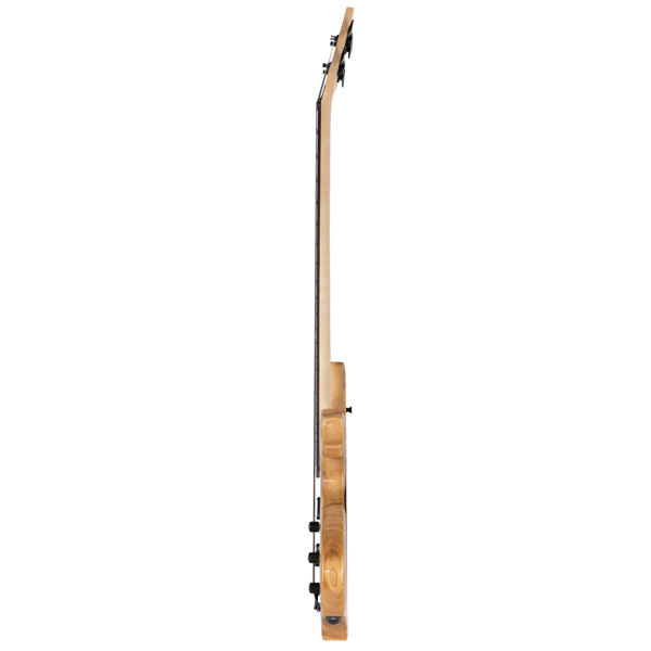 Do Sell on AmazonFull Size Glarry 4 String Burning Fire enclosed H-H Pickup Electric Bass Guitar with 20W Amplifier Bag Strap Connector Wrench Tool Burlywood