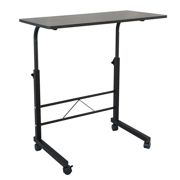 Removable P2 15MM Chipboard &amp; Steel Side Table Black