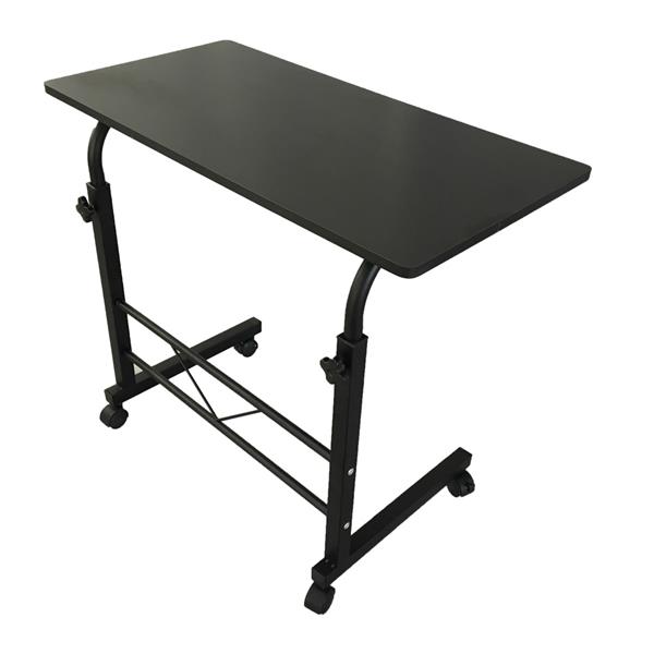 Removable P2 15MM Chipboard &amp; Steel Side Table Black
