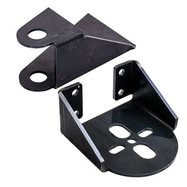 Weld On Triangulated 4 Link 2500 Bags Air Ride Suspension Kit Brackets 24'' Bars