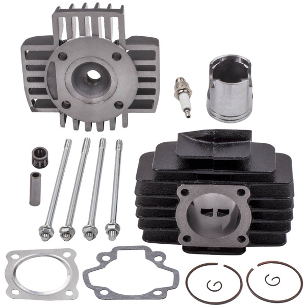 Big Bore Kit Cylinder Piston Kit Top End Head For Yamaha PW50 QT 50 60cc 81-2009