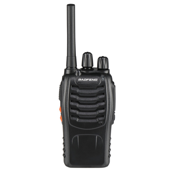 BF-88A 5W FRS Frequency 16-CH Handheld Walkie Talkies Black