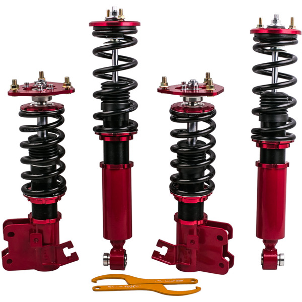 Coilovers Suspension Kit  For Nissan S13 Silvia 19891998 180SX 200SX 240SX 1989-1994 Shock Absorbers Red