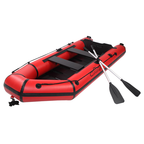 10ft PVC 330kg Water Adult Assault Boat Red Black