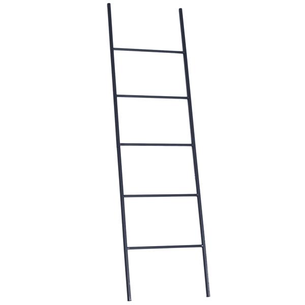 Metal Free Standing Bath Towel Ladder Storage Organization Rack