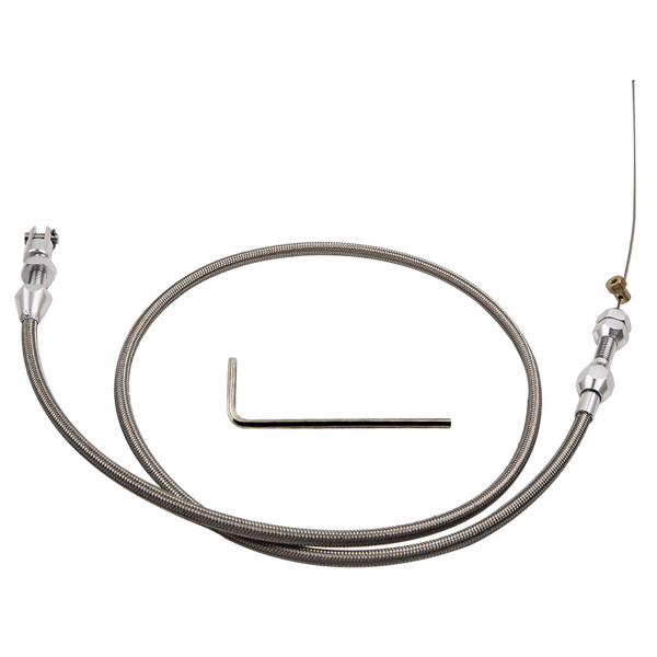 Universal 36&quot; Stainless Steel Throttle Gas Cable for LS Engine LS1 4.8 5.3 5.7 6