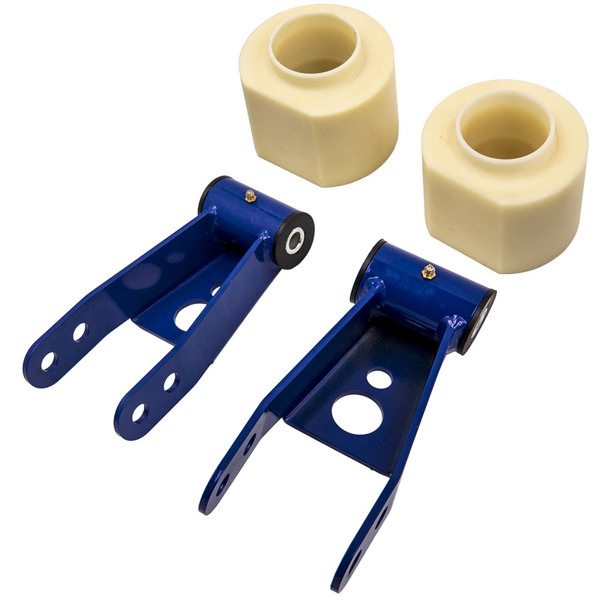 Level Lift Kit Front 3'' Rear 2'' Shackle for Jeep Cherokee XJ 4X4 4WD 1984-2001