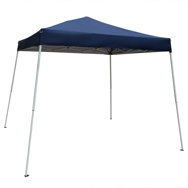 2.4 x 2.4m Portable Home Use Waterproof Folding Tent Blue