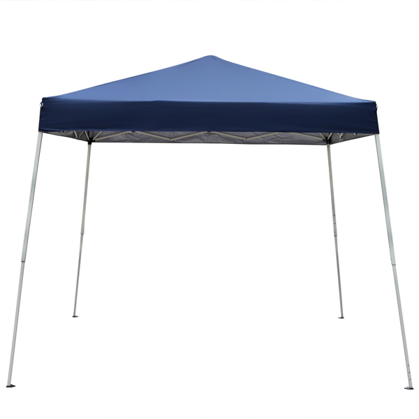 2.4 x 2.4m Portable Home Use Waterproof Folding Tent Blue