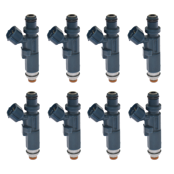 8Pcs Fuel Injectors 4 holes for 2000-2004 Toyota Tundra Lexus GX470 LX4704.7L V8 23250-46080 2325046080