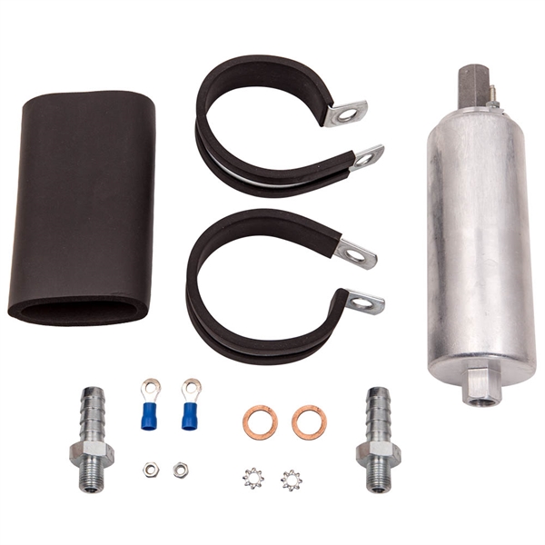255LPH 12V Inline / External High Pressure Fuel Pump Set GSL392 Universal