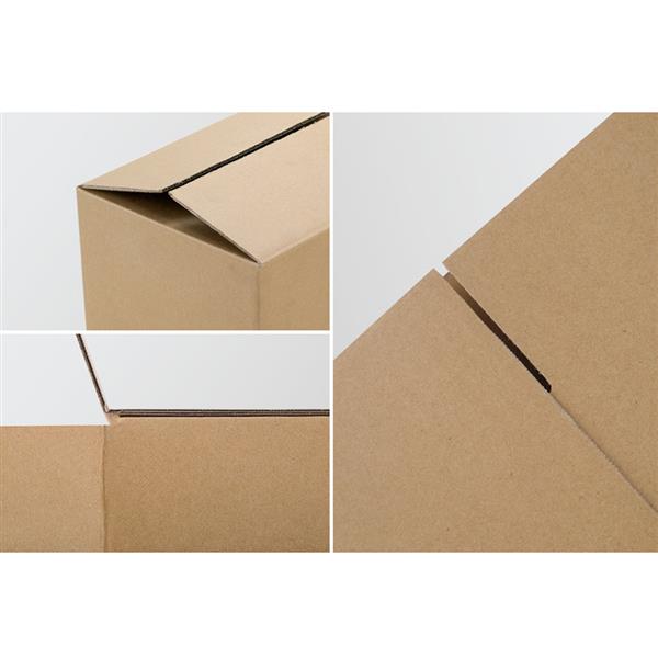 100 Corrugated Paper Boxes 6x4x4&quot;15.2*10*10cmYellow