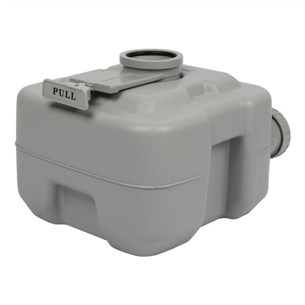 20L Portable Removable Flush Toilet with Double Outlet