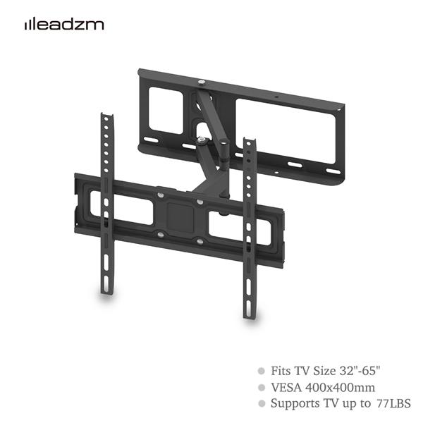 32-60 Inch Single Pendulum Large Base TV Stand Tmdd-102 Bearing 35Kg/Vese400*400/Upper And Lower-10~ 10