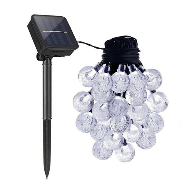 Solar Powered 30 leds String Light Garden Path Yard Decor Lamp Outdoor Waterproof