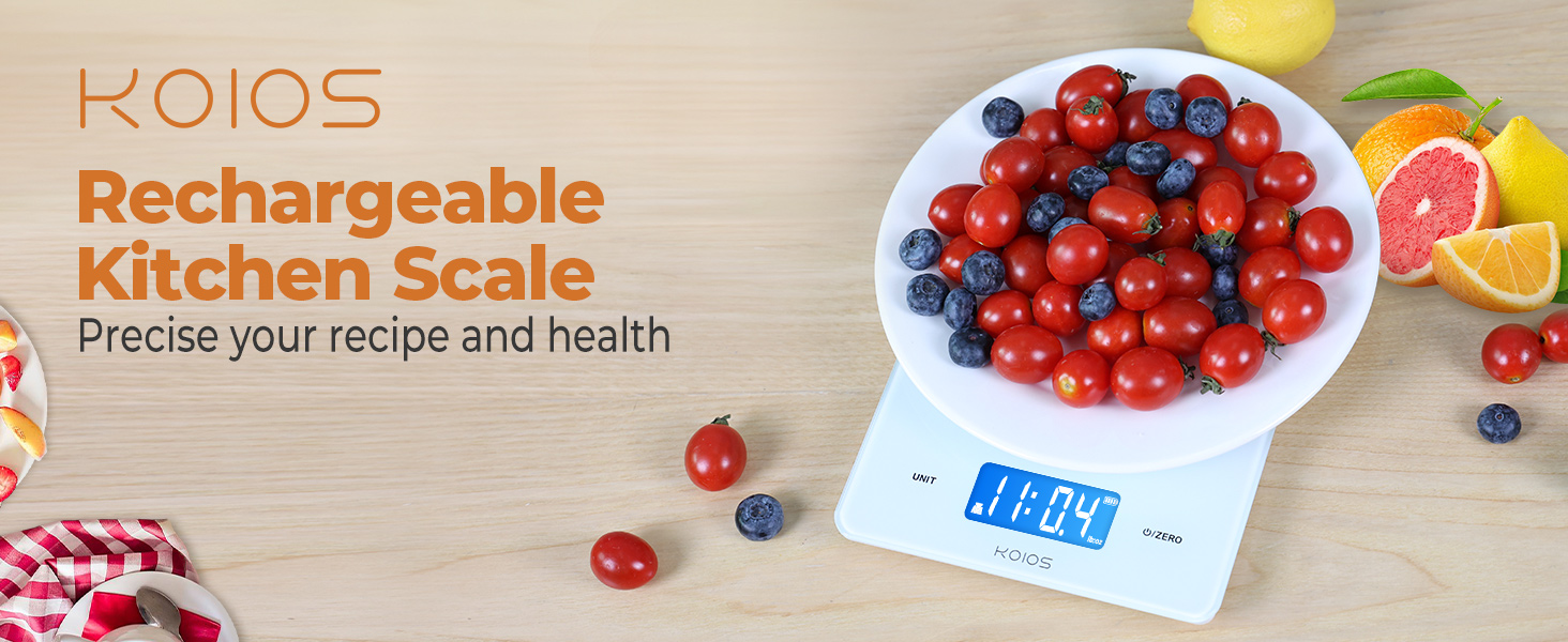 KOIOS KITCHEN FOOD SCALE DIGITAL SCALE