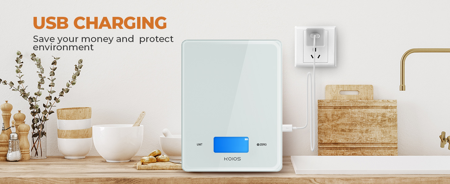 KOIOS KITCHEN SCALE FOOD SCALE DIGITAL SCALE