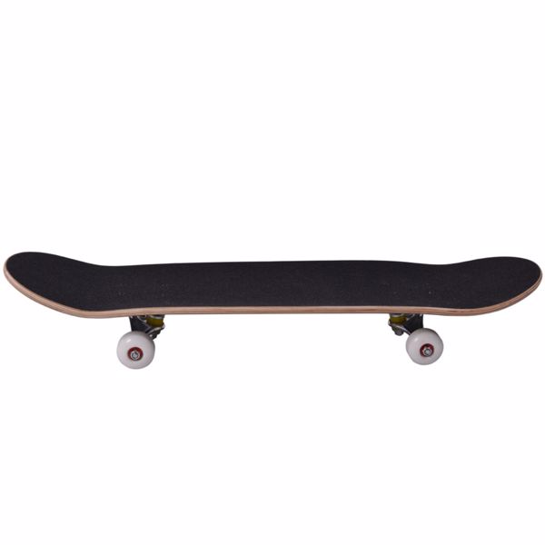 31&quot; x 8&quot; complete skateboard with 7 layers of maple