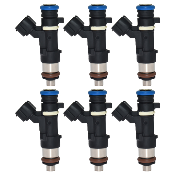 6Pcs Fuel Injectors For 2004-2006 Nissan Altima 2004-2009 Quest V6 3.5L 0280158005