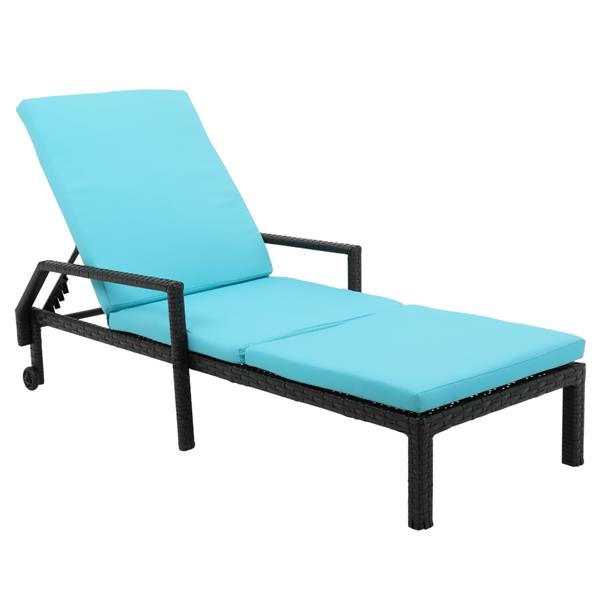 Wheeled Bed Black Gold Thread